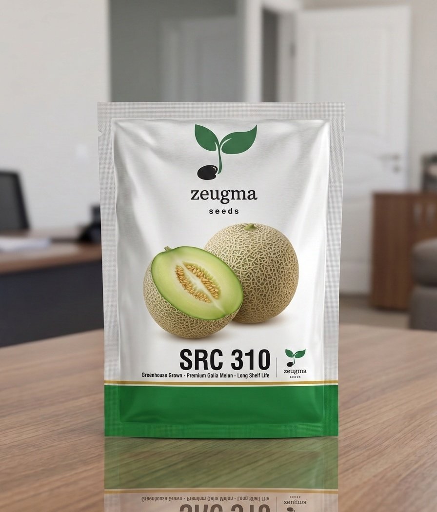 Green Greenhouse Galia Melon